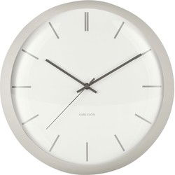 Wandklok Nirvana Globe - Grijs - Ø40cm
