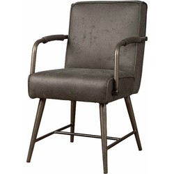 Tower living Belmonte armchair - fabric cherokee 1 grey