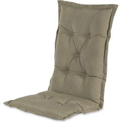 Hoge rug jute 123x50x9 cm Havana