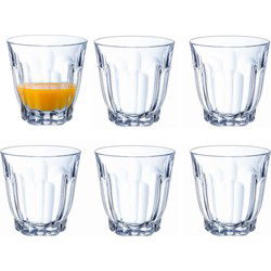 Arcoroc Drinkglazen - 6x stuks - transparant - 350 ml - waterglazen - Drinkglazen