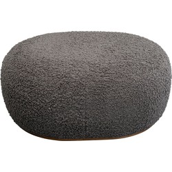 Hocker Pebble Boucle Grey 81cm