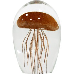 HKliving Ornament Jellyfish Koraal M 11,5 x 7,5 x 7,5 