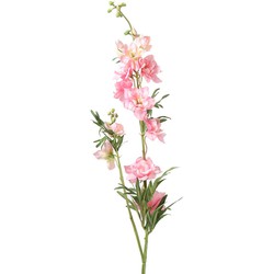 Delphinium kunststof 8x8x94 cm roze kunstbloem