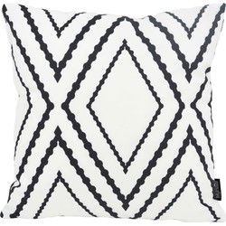 Yana White | 45 x 45 cm | Kussenhoes | Katoen/Polyester