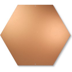 Trendform Element Magneetbord Hexagon - Koper