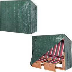 Strandstoelhoes Groen 165x125x90cm
