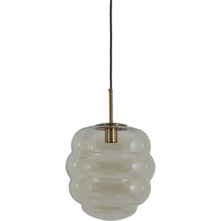 Light and Living hanglamp  - goud - glas - 2961283