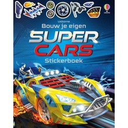 NL - Usborne Usborne Stickerboek: Supercars. 5+