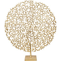 Mansion atmosphere Boom ornament goud 70cm