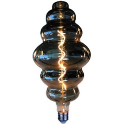 Highlight Kristalglas Filament Lamp Smoke - Dimbaar