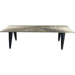 Oist Design Zeno Coffee Table - Aluminium Champagne