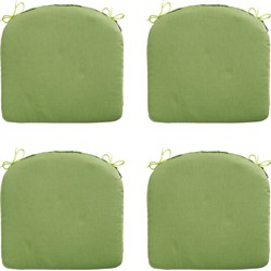 Madison -  Zitkussen Rib lime - Ca. 46x48 cm - Set van 4