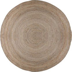 Rond Jute vloerkleed - Capri Naturel - 180 CM ROND