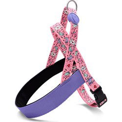 MORSO NORWEGIAN HONDENTUIG GERECYCLED SWEET TWEET ROZE 80-110X66 CM