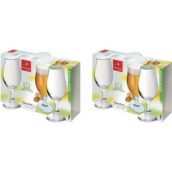 Cosy & Trendy speciaalbier glazen - set 6x stuks - 375 ml - Bierglazen