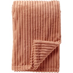 Dutch Decor MARTHY - Plaid 140x180 cm - Muted Clay - Roze - Dutch Decor