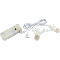 Lightcord 2LED 3V DC 2x male plug-B Box