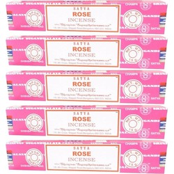 60 Nag Champa wierookstokjes Rose 15 gram - Wierookstokjes