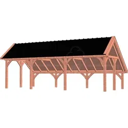Trendhout douglas kapschuur De Hoeve XL, 875 x 440 cm