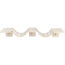 TRIXIE KLIM / KLAUTERLADDER WAND WIT 150X30 CM