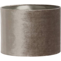 Light & Living - kap - Palata - bruin - textiel - Ø 25cm - E27 - 2225379