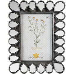 Clayre & Eef Fotolijst Zwart Polyresin