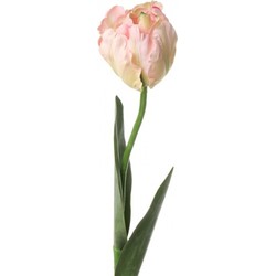 Kunstbloem tulpen lichtroze 62 cm - Kunstbloemen