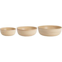 Schaal Bowl Set Puro Round - Naturel - Ø30cm