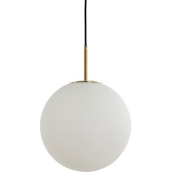 Hanglamp Medina - Wit Glas- Ø40cm