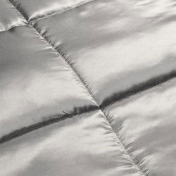 Satijnen Easy Dekbed Zilvergrijs - 140x200 cm