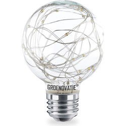 Groenovatie E27 LED G80 Lamp Lichtslinger 3W Extra Warm Wit
