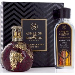 Ashleigh and Burwood gift set Dragon´s Eye + Moroccan Spice Geurlamp S paars