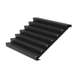 Adezz kant en klare trap van aluminium 250 cm breed
