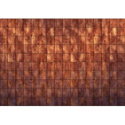 Sanders & Sanders fotobehang steen roest bruin - 400 x 280 cm - 612039