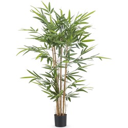 Kunstplant bamboe 120 cm Deluxe | Echt bamboe