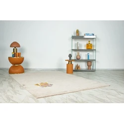 Romanica vloerkleed - Effen Modern - Beige - 160 X 230 CM