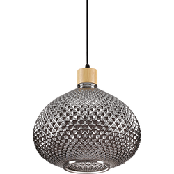 Ideal Lux - Bergen - Hanglamp - Metaal - E27 - Zwart