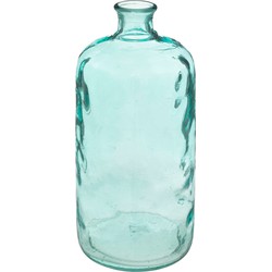 Atmosphera bloemenvaas Apotheker Fles model - transparant - glas - H42 x D19 cm - Vazen