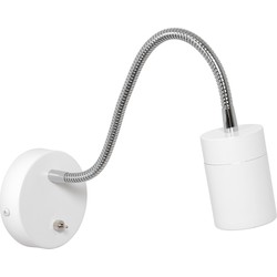 Verstelbare wandlamp Mexlite Upround Wit