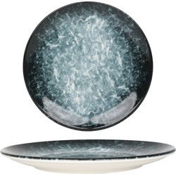 Bonna Dessertbord - Sepia - Porselein - 23 cm - set van 6