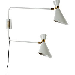 ZUIVER Wall Lamp Double Shady Grey