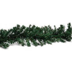 Set van 3x stuks kerst dennen takken slinger groen 270 cm - Guirlandes