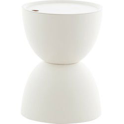 Kick bijzettafel Tess - Wit