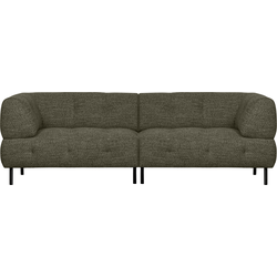 WOOOD Lloyd 4-Zits Bank - Polyester - Groen Melange - 75x245x90