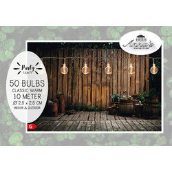 50 Partylights 2,5 cm Led Classic