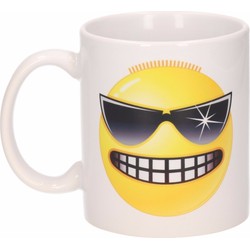 Stoere emoticon beker / mok 300 ml - Bekers