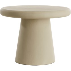 Light&living Salontafel Ø60x45 cm KULONA beige