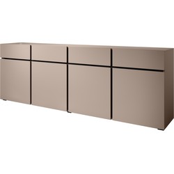 Meubella Dressoir Cainan - Beige - 225 cm