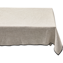 BePureHome Stitch Tafelkleed - Polyester - Naturel - 1x140x250