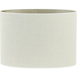 Light&living Kap ovaal recht smal 38-17,5-28 cm SAVERNA eiwit